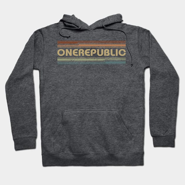 OneRepublic Retro Lines Hoodie by casetifymask